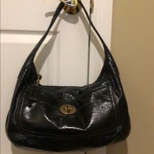 Patent leather Coach purse!